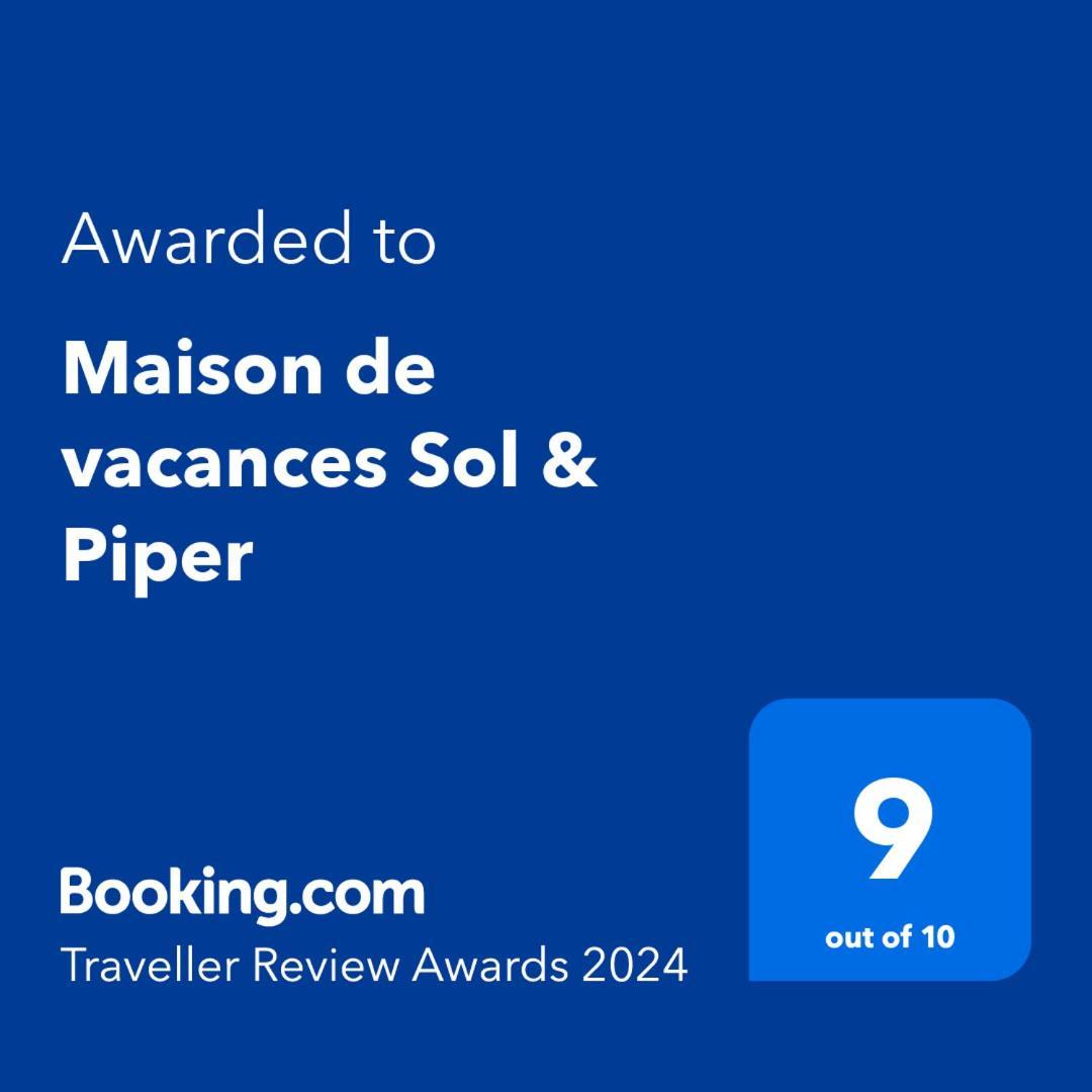 Maison De Vacances Sol & Piper Gombergean Exteriör bild